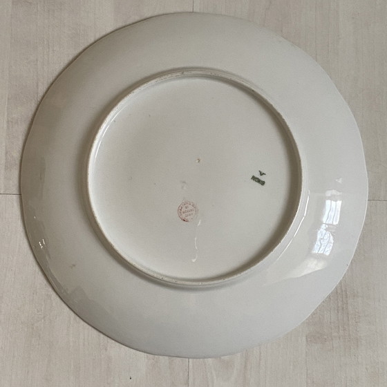 Image 1 of 2 Antique Italian Porcelain Plates For Richard Ginori