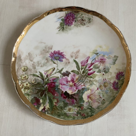 Image 1 of 2 Antique Italian Porcelain Plates For Richard Ginori