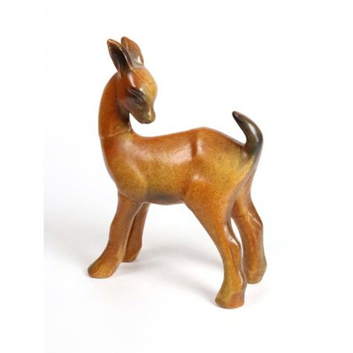 Ceramic Deer By Ruscha