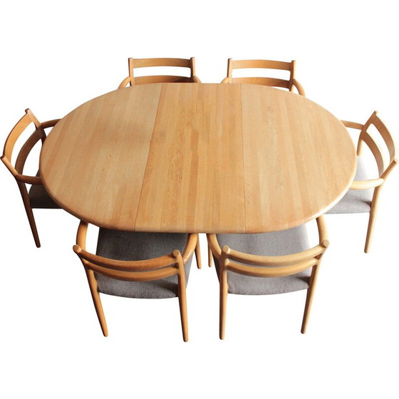 Image 1 of Vintage Danish dining set by Niels Moller, 1960