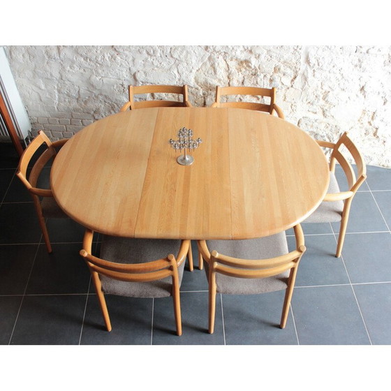 Image 1 of Vintage Danish dining set by Niels Moller, 1960