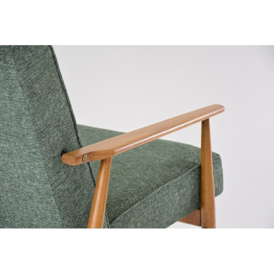 Image 1 of Poltrone vintage Fox verde screziato, Polonia anni '60