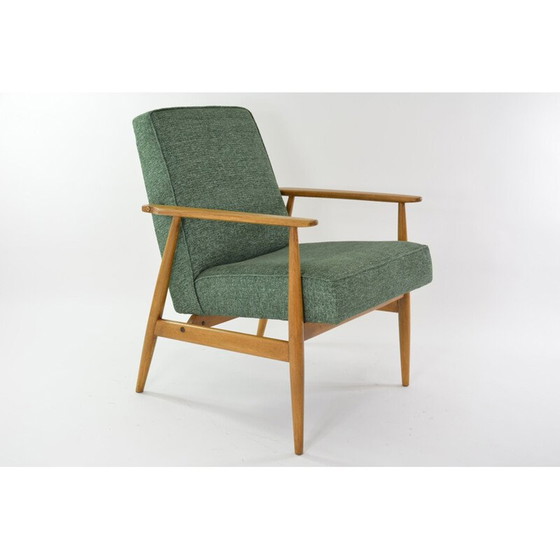 Image 1 of Poltrone vintage Fox verde screziato, Polonia anni '60