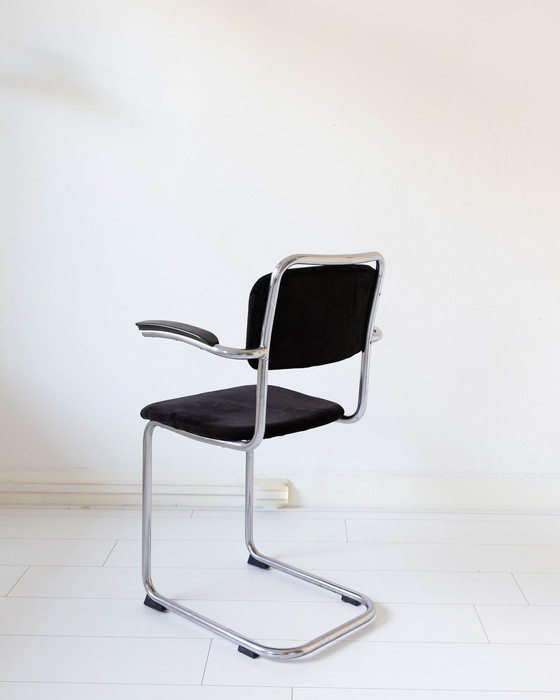 Image 1 of 2x Gebr van der stroom dutch originals model gispen 201 chair