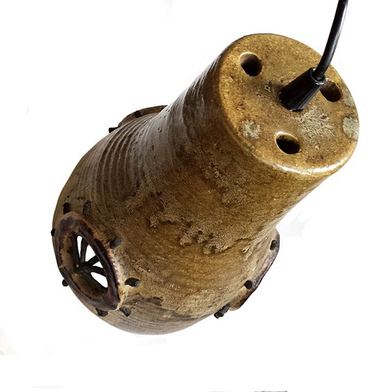 Image 1 of Lampe pendante vintage en céramique