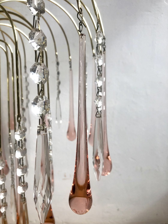 Image 1 of Teardrop Chandelier + 3 Wall Lights