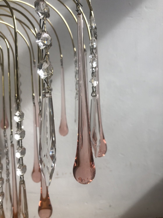 Image 1 of Teardrop Chandelier + 3 Wall Lights