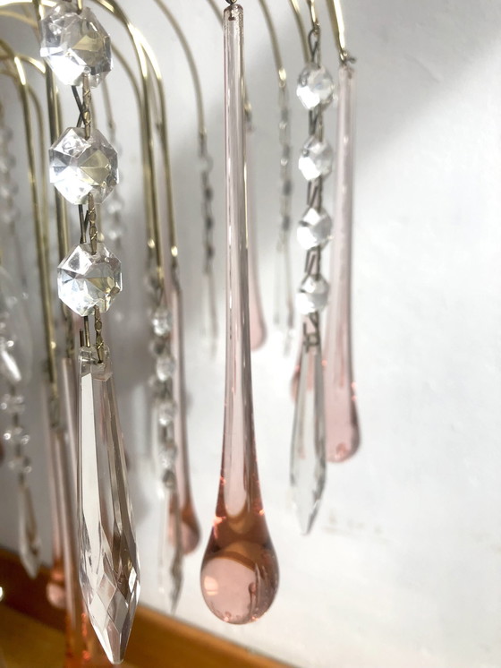 Image 1 of Teardrop Chandelier + 3 Wall Lights