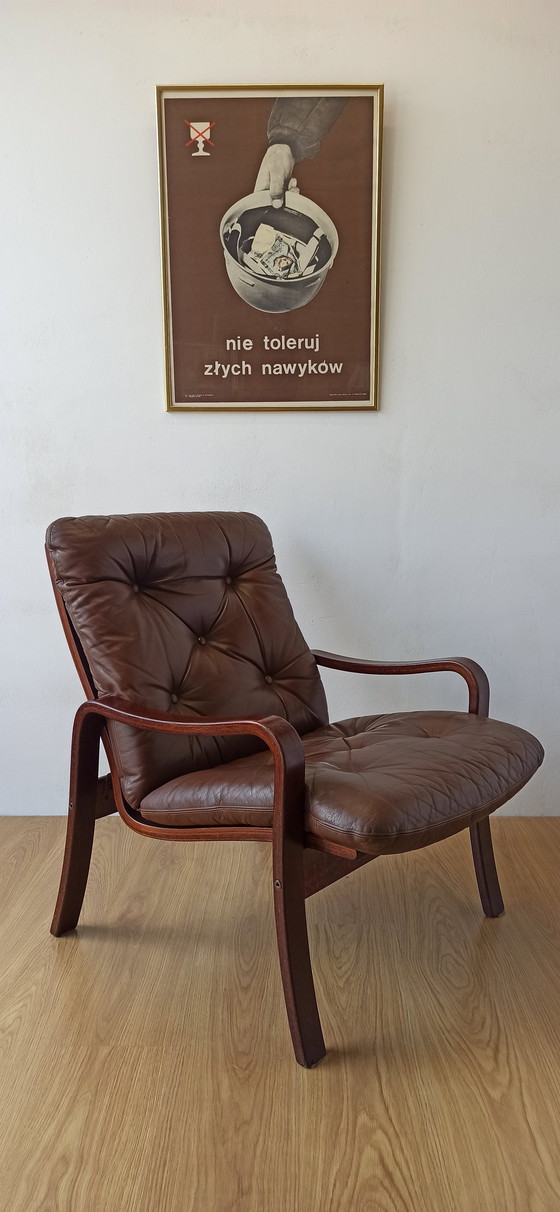 Image 1 of 2x J. M. Birking & Co Copenhagen Lounge Chairs