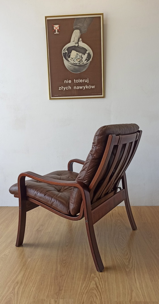 Image 1 of 2x J. M. Birking & Co Copenhagen Lounge Chairs