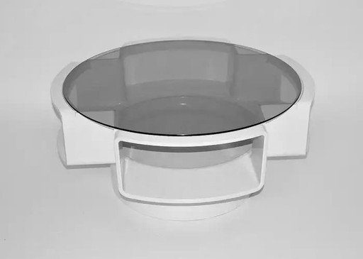 Vintage Ufo Coffee Table - Jean Maneval - Space Age - 1970