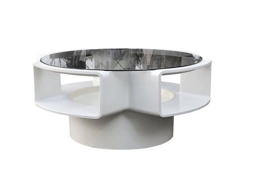 Vintage Ufo Coffee Table - Jean Maneval - Space Age - 1970
