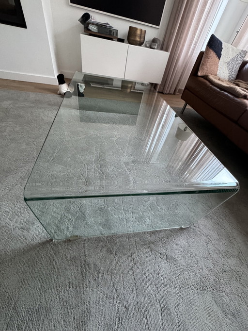 Fiam Glass Coffee Table Rialto