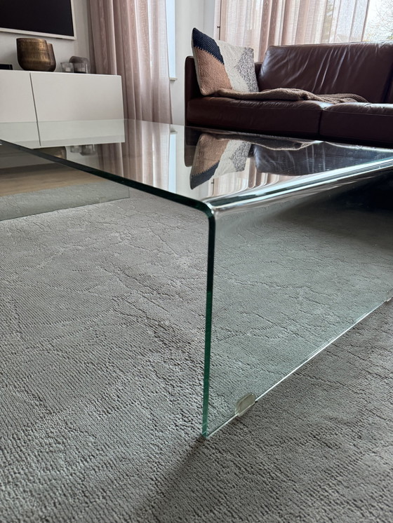 Image 1 of Fiam Glass Coffee Table Rialto