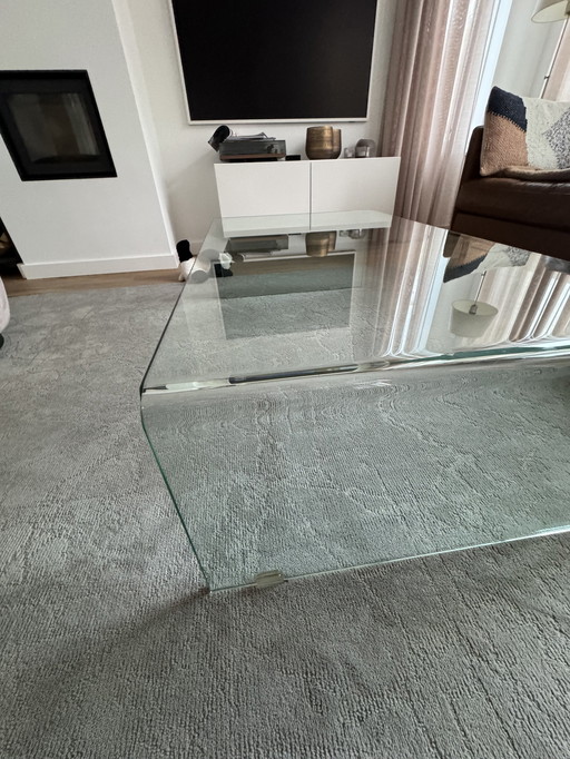 Fiam Glass Coffee Table Rialto