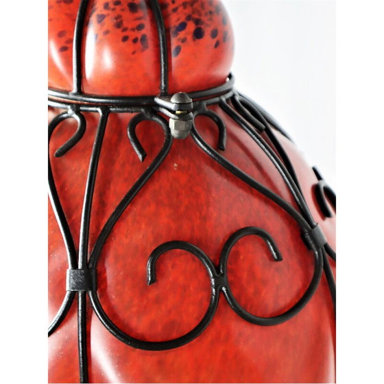 Image 1 of Vintage Venetian lantern in blown Murano glass, 1970