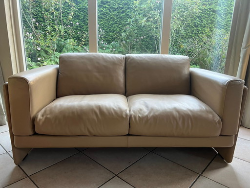 Poltrona Frau leather sofa