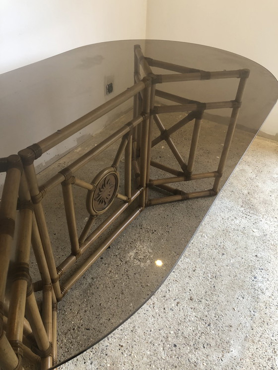 Image 1 of Vintage Bamboo Table