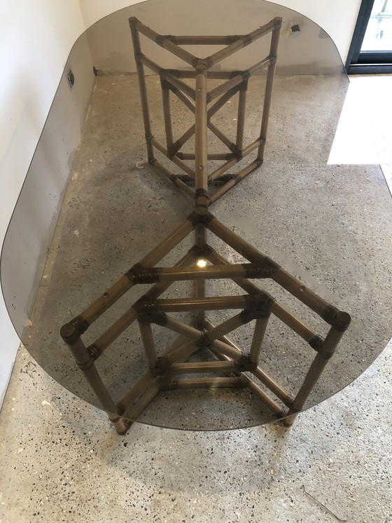 Image 1 of Vintage Bamboo Table