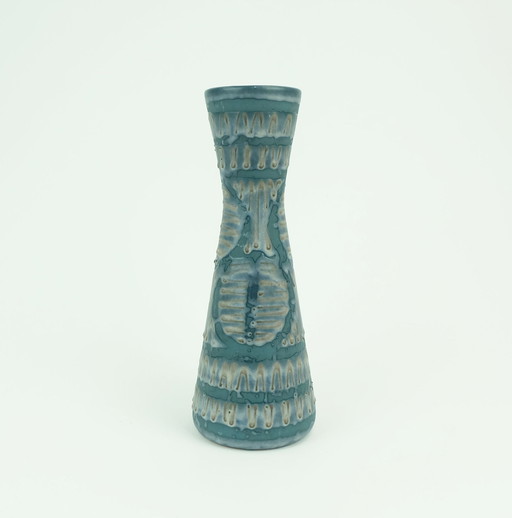 Vintage Carstens Keramik Vase Model 3765-27 Rare Glaze Variation