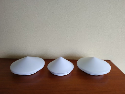 3 St. Discus Wall/Ceiling Lamps - Steinhauer