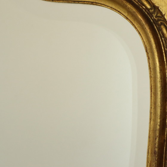 Image 1 of French Gold Baroque Rococo Style Mirror