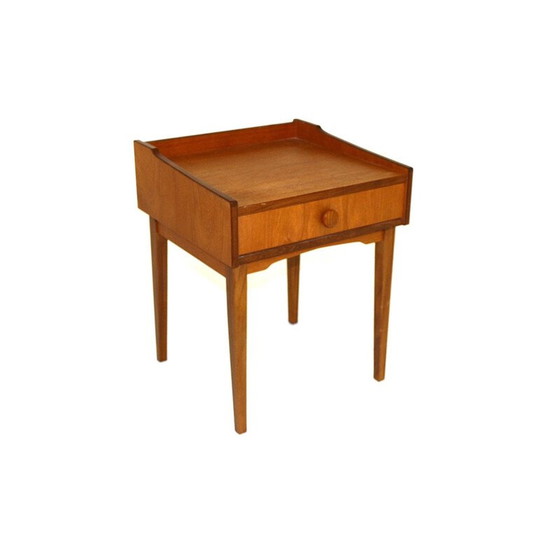 Image 1 of Comodino vintage in teak, Svezia 1960