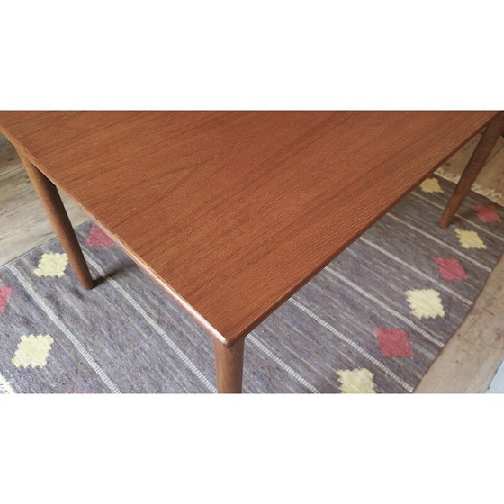 Image 1 of Danish mid-century teak dining table, 1960s