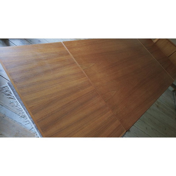 Image 1 of Danish mid-century teak dining table, 1960s
