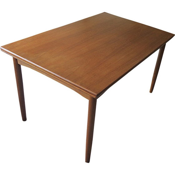 Image 1 of Danish mid-century teak dining table, 1960s