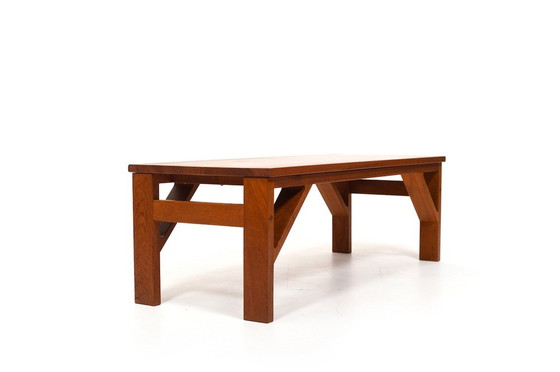 Image 1 of Long Danish Modern Teak Side Table, 1960s