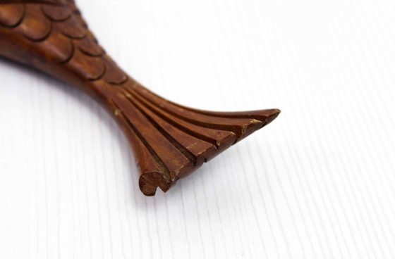 Image 1 of Vintage Wooden "Poisson" Bottle Opener, France 1960