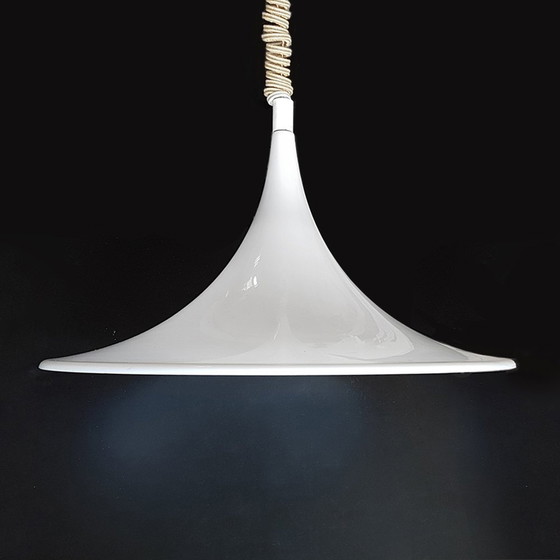 Image 1 of Mid-Century Height Adjustable Pendant Lamp from Harco Loor