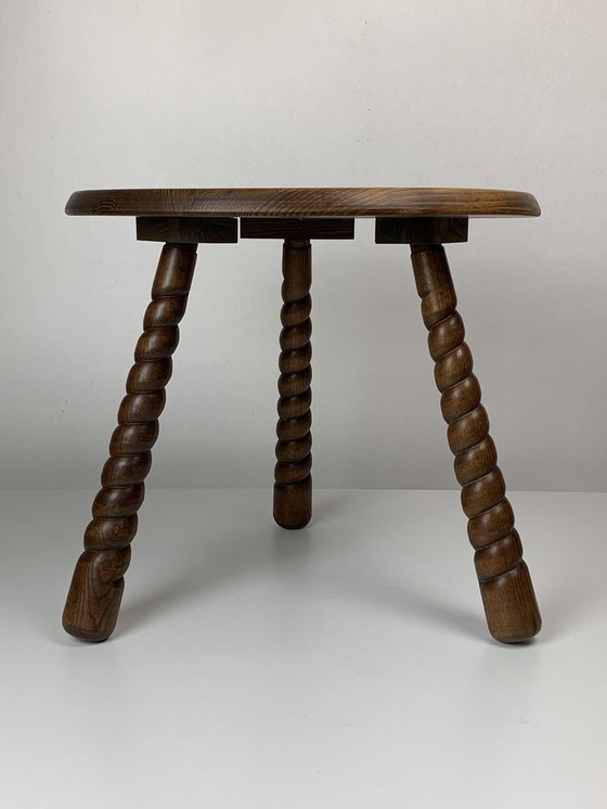 Image 1 of Bobbin Side Table by Charles Dudouyt, 1950s