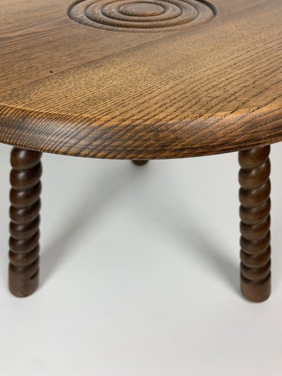 Image 1 of Bobbin Side Table by Charles Dudouyt, 1950s