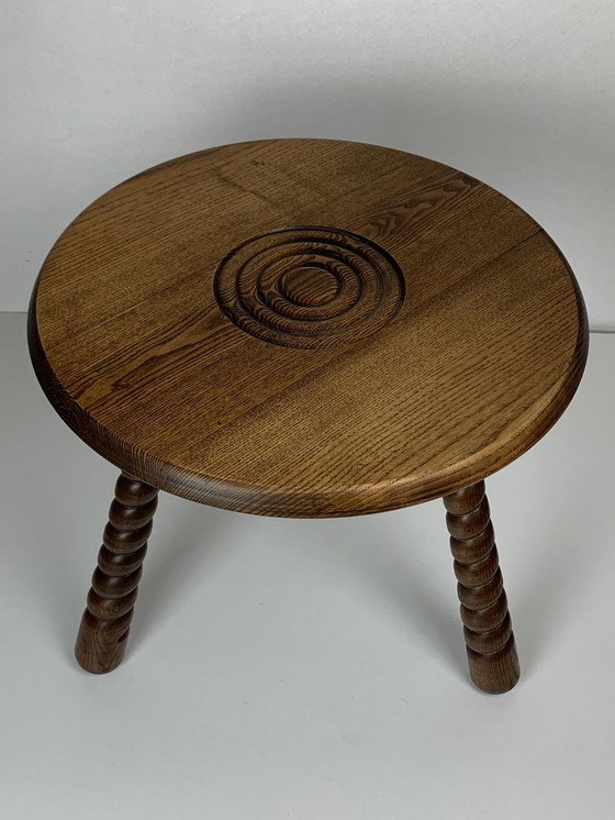 Image 1 of Bobbin Side Table by Charles Dudouyt, 1950s