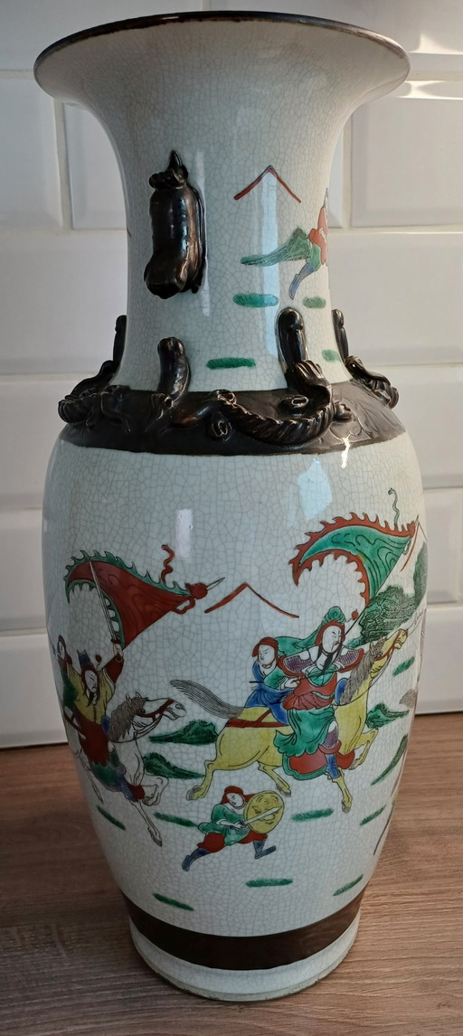 Vase en Chine fin 19ème siècle