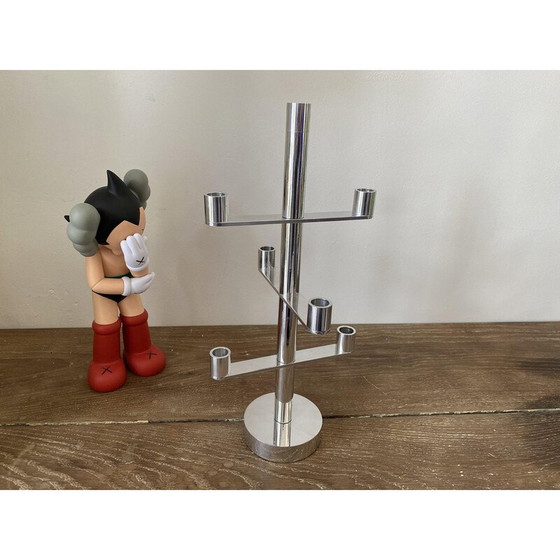 Image 1 of Vintage “Dragon” candelabra by Edward Van Vliet for Ligne Roset, France