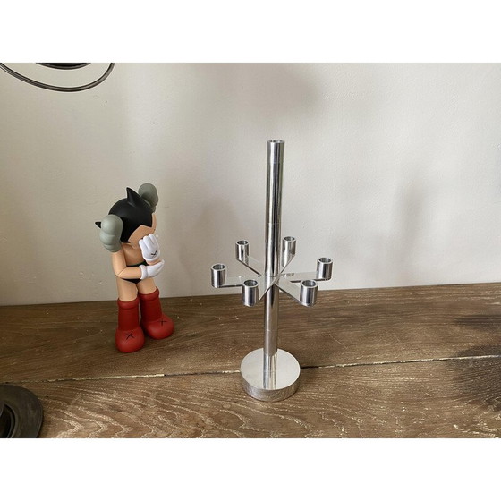 Image 1 of Vintage “Dragon” candelabra by Edward Van Vliet for Ligne Roset, France