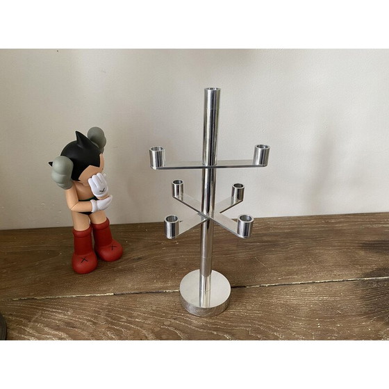 Image 1 of Vintage “Dragon” candelabra by Edward Van Vliet for Ligne Roset, France
