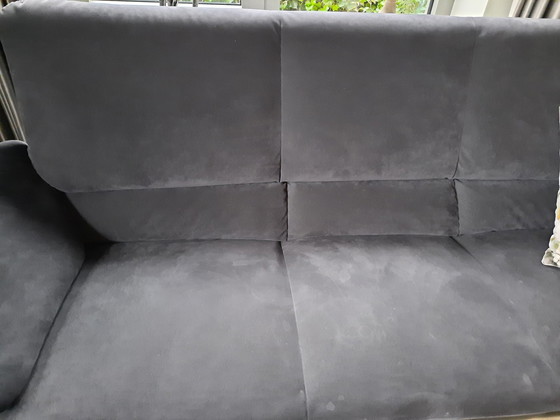 Image 1 of 2X 3 Seater Sofa Evidence Catalpa Leolux