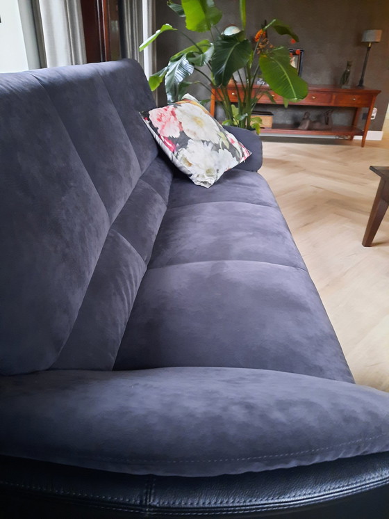 Image 1 of 2X 3 Seater Sofa Evidence Catalpa Leolux