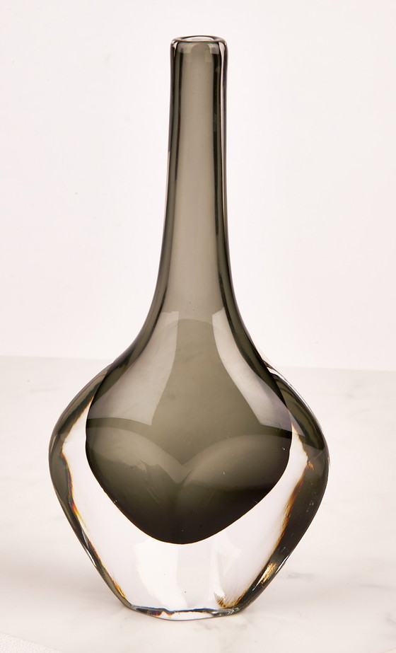 Image 1 of Orrefors glass vase Swordfish 3538