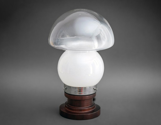 Lámpara vintage • Hongo atómico • Murano • Era espacial • 1960