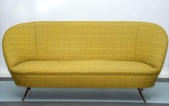 Image 1 of Two-Seater Sofa In The Style Of Ico Parisi, Italy, 1950S