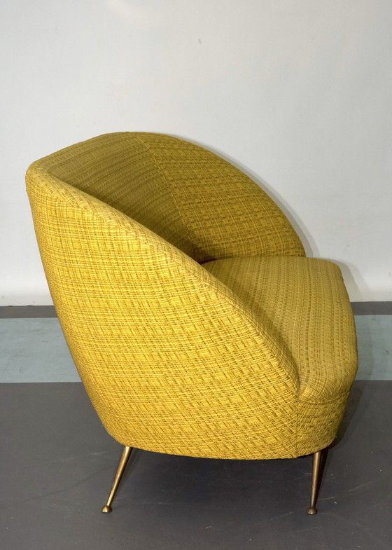 Image 1 of Two-Seater Sofa In The Style Of Ico Parisi, Italy, 1950S