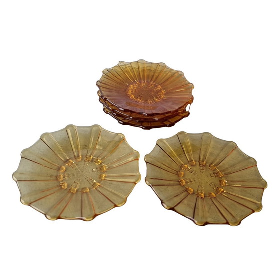 Image 1 of Art Deco Petit Fours Plates 1930s