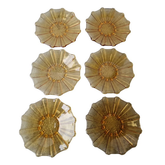 Image 1 of Art Deco Petit Fours Plates 1930s