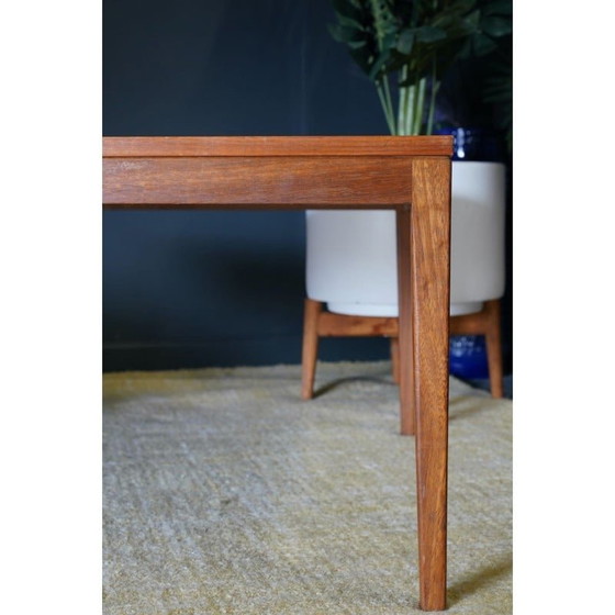 Image 1 of Mid century teak square coffee table, 1960s