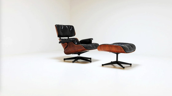 Image 1 of Chaise longue Eames en bois de rose pour Herman Miller, 1960's